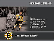 1959/60. Boston Bruins. Coleco players