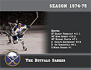 1974/75. Buffalo Sabres. Coleco players