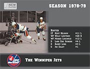 1978/79. Winnipeg Jets. Coleco players