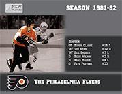 1981/82. Philadelphia Flyers. Coleco players