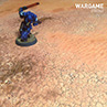 Battlemat 062 Desert plain Warhammer 40k