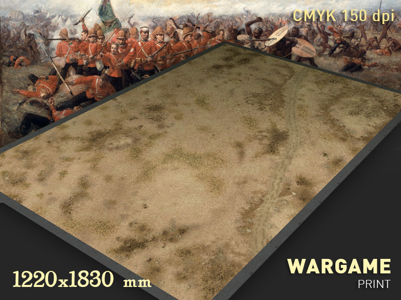 The Battle mat (023) 'Arid Plain'