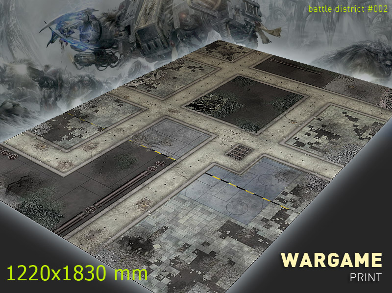 Warhammer40k 'Ruined streets' (BD002)