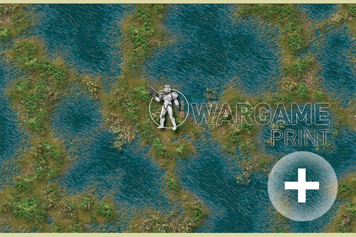 Battlemat (bm118) "The Swamp" Battlemat (bm118) "The Swamp"