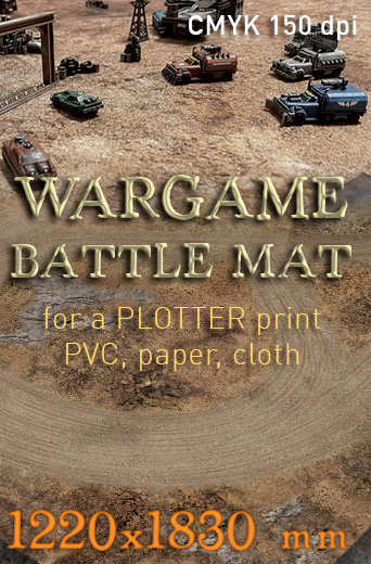 Racing Battle mat 'Gaslands' (gl001)