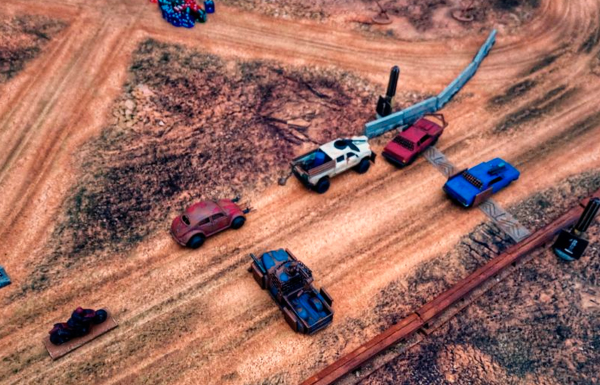 Racing Battle mat 'Gaslands' (gl002) 6x4ft Racing Battle mat 'Gaslands' (gl002) 6x4ft