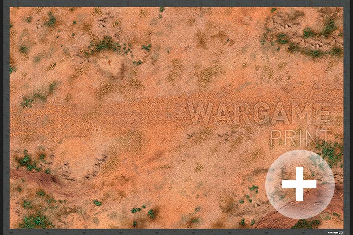Aerial Battlemat 'Prairies, Wild West' (am006) Aerial Battlemat 'Prairies, Wild West' (am006)