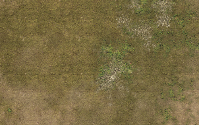 Wargame Battle mat (Grass plain 011)