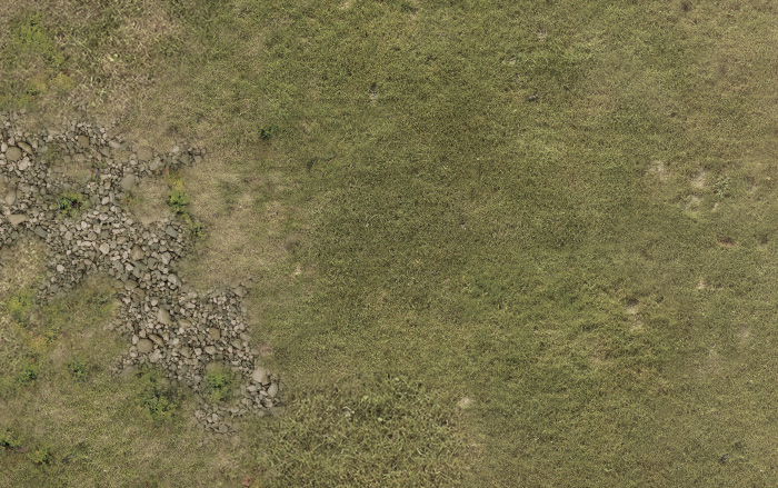 Wargame Battle mat (Grass plain 013)
