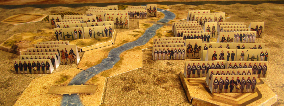 Eastern war 1853-1856. Historical wargame. Ottomans troops