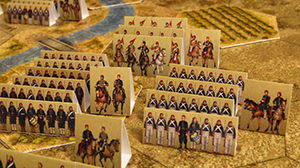 Eastern war 1853-1856. Historical wargame. Ottomans troops