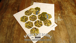 Eastern war 1853-1856. Historical wargame. Terrain