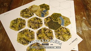 Eastern war 1853-1856. Historical wargame. Terrain