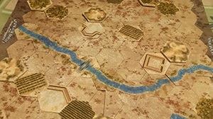 Eastern war 1853-1856. Historical wargame. Terrain