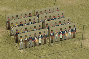 Just Paper Battles Napoleonics - Portuguese army (10mm) 1811-1814.