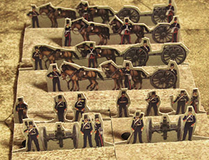 Just Paper Battles Crimea - British troops (10mm) 1854 Alma