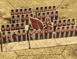 Just Paper Battles Crimea - British troops (10mm) 1854 Alma