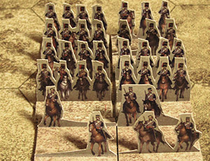 Just Paper Battles Crimea - British troops (10mm) 1854 Alma