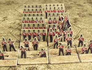 Just Paper Battles Crimea - British troops (10mm) 1854 Alma