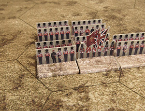 Just Paper Battles Crimea - British troops (6mm) 1854 Alma