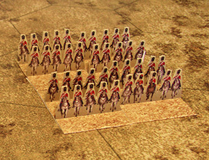 Just Paper Battles Crimea - British troops (6mm) Heavy Brigade 1854 Balaclava