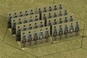 Just Paper Battles Napoleonics - Prussian army (6mm) 1813-1815.