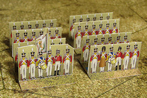 Just Paper Battles Napoleonics - Saxon army 1810-1813 Königlich Sächsische Heer (10mm)