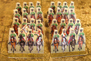 Just Paper Battles Napoleonics - Saxon army 1810-1813 Königlich Sächsische Heer (10mm)