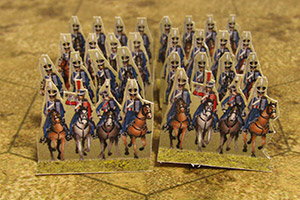 Just Paper Battles Napoleonics - Saxon army 1810-1813 Königlich Sächsische Heer (10mm)