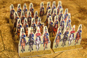 Just Paper Battles Napoleonics - Saxon army 1810-1813 Königlich Sächsische Heer (10mm)