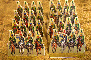 Just Paper Battles Napoleonics - Saxon army 1810-1813 Königlich Sächsische Heer (10mm)