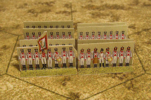 Just Paper Battles Napoleonics - Saxon army 1810-1813 Königlich Sächsische Heer (6mm)