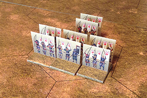 Just Paper Battles Samurai - Takeda army (10mm) 武田軍 (戦國時代)