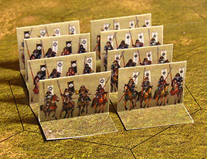 Just Paper Battles Samurai - Tokugawa army (6mm) 徳川軍 (戦國時代)
