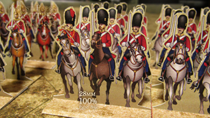 Just Paper Battles Crimea - Heavy Brigade. British troops. Balaklava 1854 (28mm)