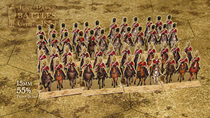 Just Paper Battles Crimea - Heavy Brigade. British troops. Balaklava 1854 (28mm)