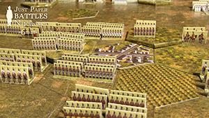 Just Paper Battles Napoleonics - Austrian army 1809-1814 Osterreichische Heers (6mm). Modular Paper 2,5D Wargames System.