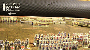 Just Paper Battles Napoleonics - Austrian army 1809-1814 Osterreichische Heers (6mm). Modular Paper 2,5D Wargames System.