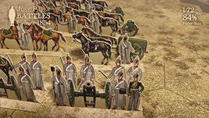 Just Paper Battles Crimea - Russian Army. Horse Artillery. Alma 1854 (28mm)