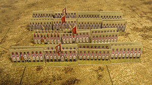 Just Paper Battles Napoleonics - Saxon army 1810-1813 Königlich Sächsische Heer (6mm)