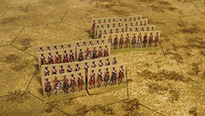 Just Paper Battles Napoleonics - Saxon army 1810-1813 Königlich Sächsische Heer (6mm)