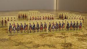 Just Paper Battles Napoleonics - Saxon army 1810-1813 Königlich Sächsische Heer (6mm)