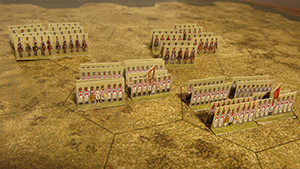 Just Paper Battles Napoleonics - Saxon army 1810-1813 Königlich Sächsische Heer (6mm)