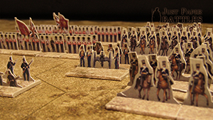 Just Paper Battles Crimea - British troops (10mm) 1854 Alma Modular Paper 2,5D Wargames System