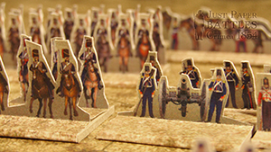 Just Paper Battles Crimea - British troops (10mm) 1854 Alma Modular Paper 2,5D Wargames System