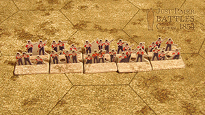 Just Paper Battles Crimea - British troops (10mm) 1854 Alma Modular Paper 2,5D Wargames System