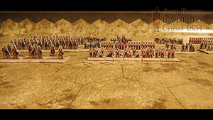 Just Paper Battles Crimea - British troops (10mm) 1854 Alma Modular Paper 2,5D Wargames System