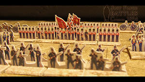 Just Paper Battles Crimea - British troops (10mm) 1854 Alma Modular Paper 2,5D Wargames System