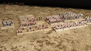 Just Paper Battles Crimea - British troops (10mm) 1854 Alma Modular Paper 2,5D Wargames System