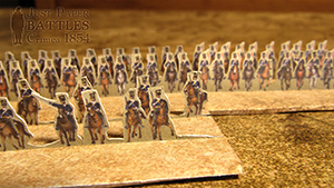 Just Paper Battles Crimea - British troops (6mm) 1854 Alma Modular Paper 2,5D Wargames System